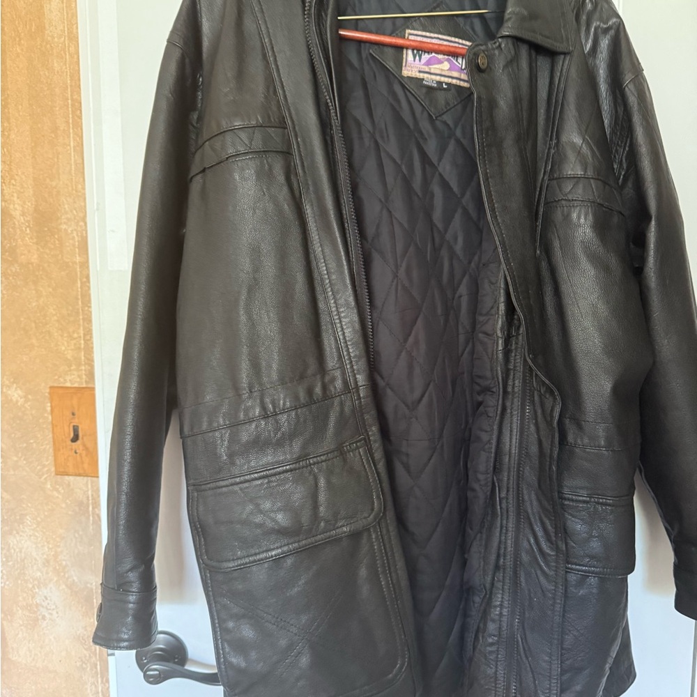 Black Leather Jacket for Men